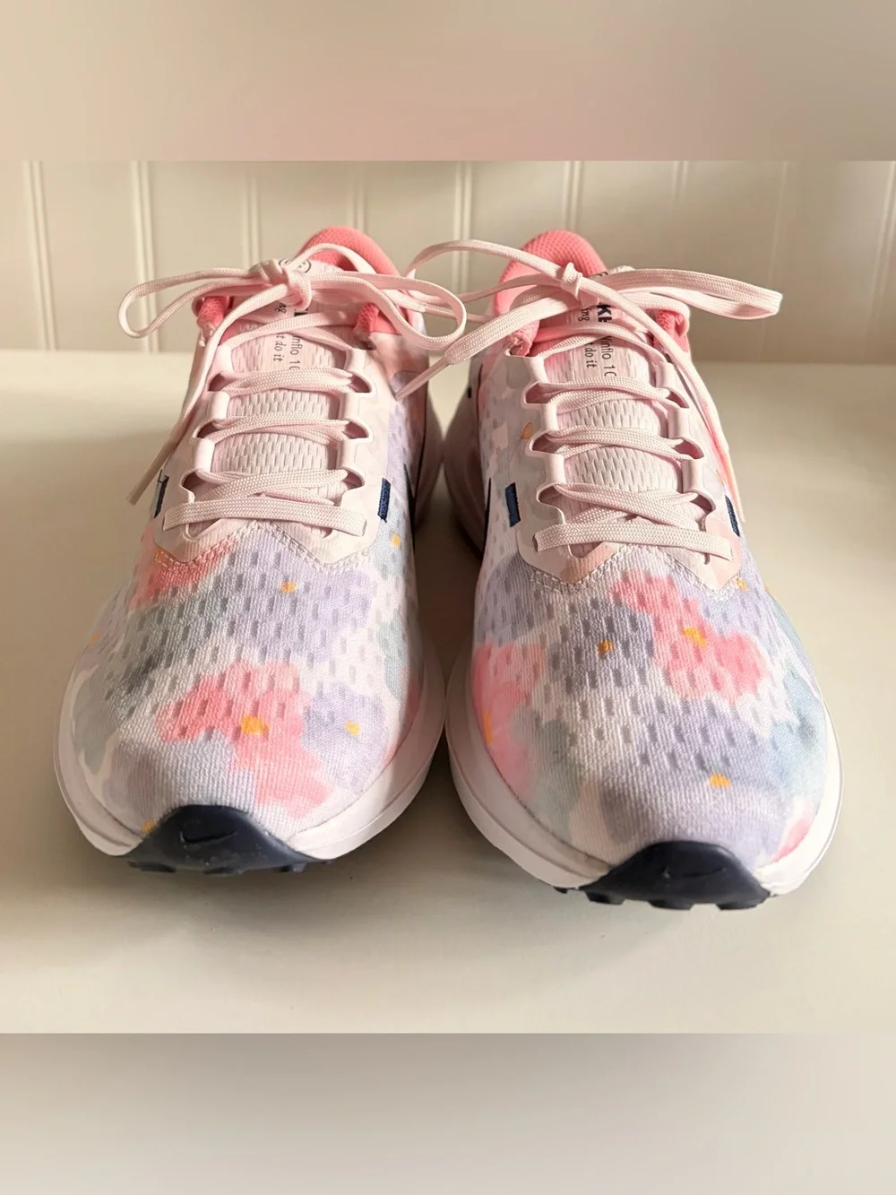 Nike Women's Floral Print Trainers - Cotton Candy 🍭🍬🍭
